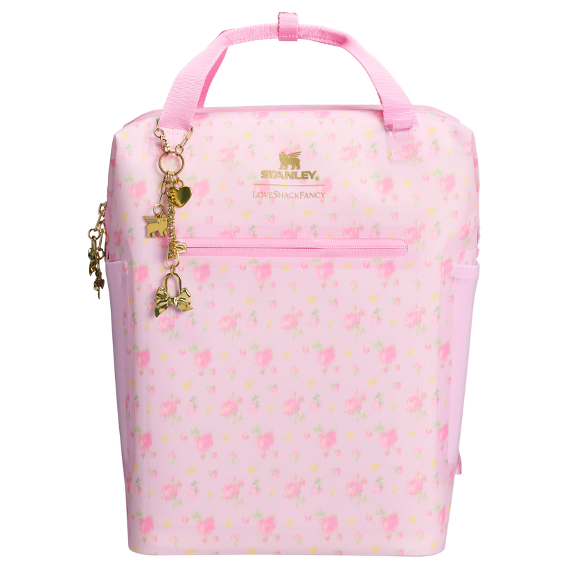 Stanley 1913 x LoveShackFancy All Day Madeleine Mini Cooler Backpack - Premium Backpack Carry