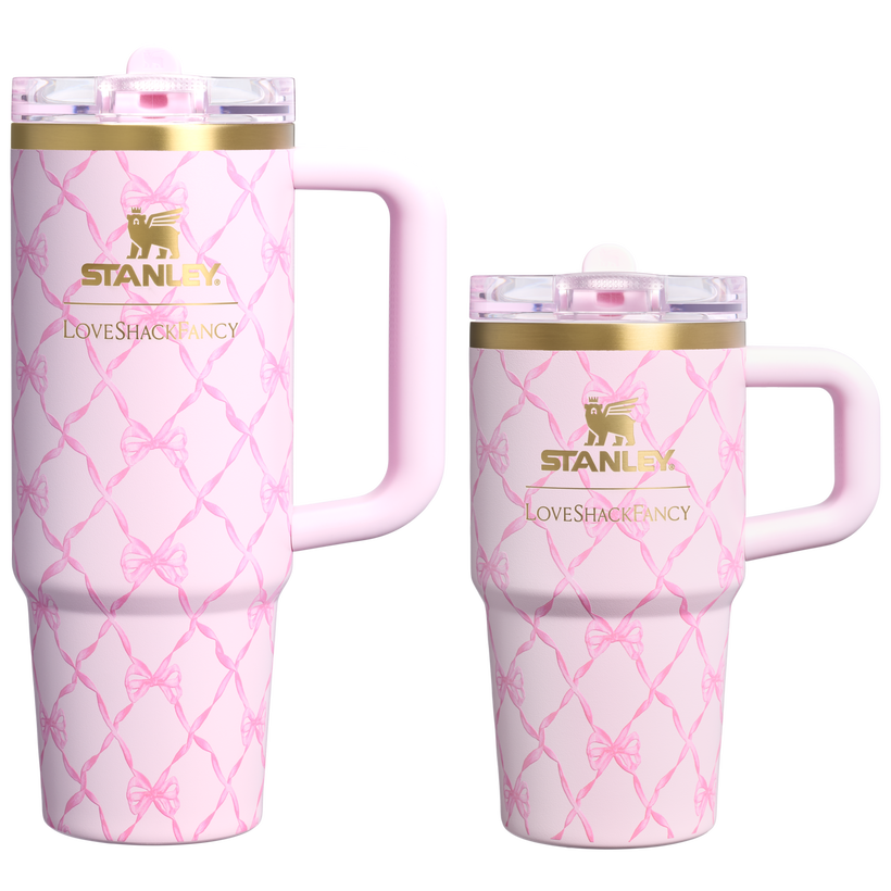 Stanley 1913 x LoveShackFancy Holiday The Quencher® Details ProTour Tumbler Set | 2-pack - Daily Pack Set