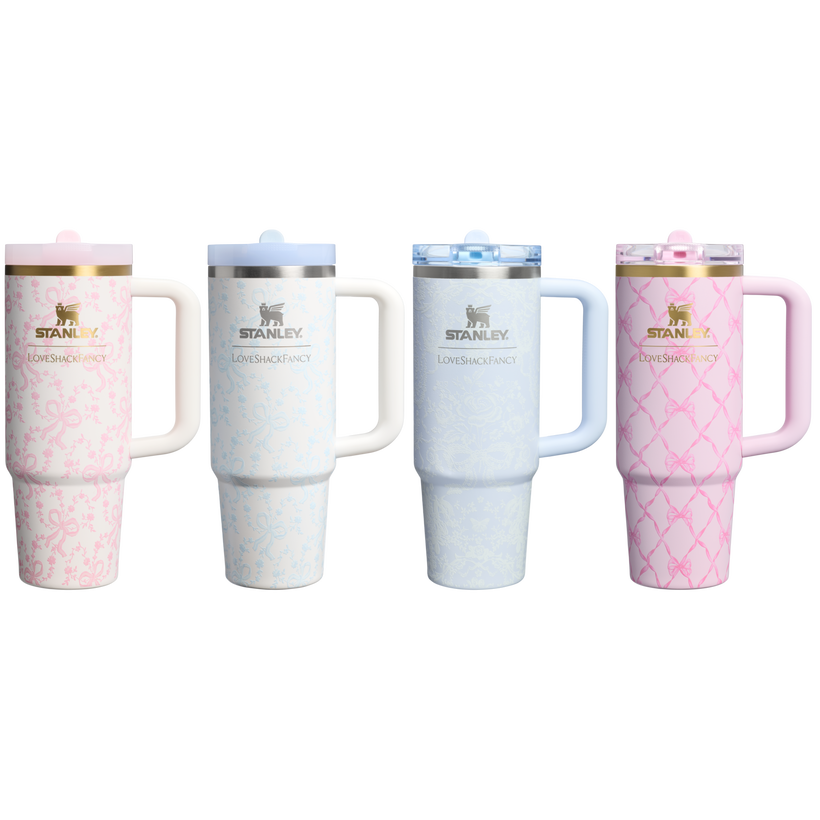 Stanley 1913 x LoveShackFancy Holiday The Quencher ProTour Set 4-pack - Simple Pack Style